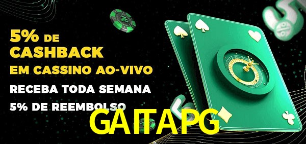 Promoções do cassino ao Vivo GAITAPG